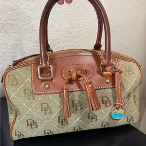 Dooney & Bourke vintage Classic Domed Tassel Mini Satchel